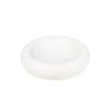 roug marble bowl white